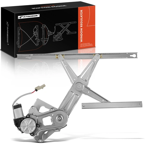 2001-2006 Chrysler Sebring 1-Pc Power Window Regulator and Motor Assembly Front Left Driver Side Electric with Motor A-Premium APWR1701