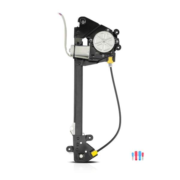 1999-2009 Saab 9-5 1-Pc Power Window Regulator and Motor Assembly Rear Left Driver Side Electric with Motor A-Premium APWR3061