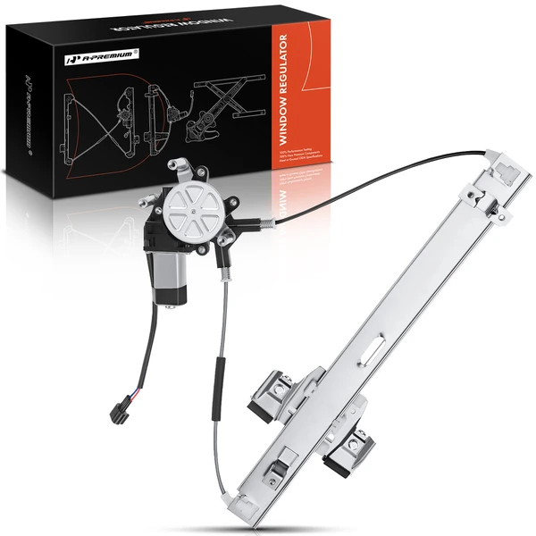 Front Driver Power Window Motor & Regulator Assembly for Dodge Dakota Mitsubishi 05-10