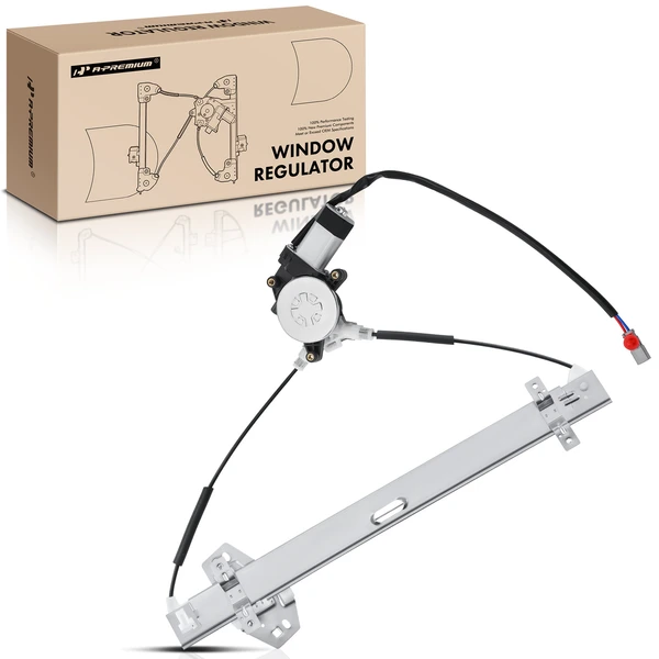 2003-2008 Honda Pilot 1-Pc Power Window Regulator and Motor Assembly Front Right Passenger Side Electric with Motor A-Premium APWR0547