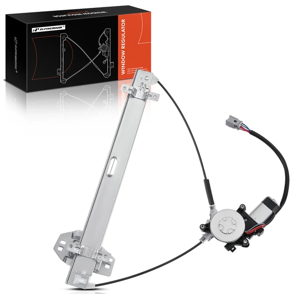 2003-2011 Honda Element 1-Pc Power Window Regulator and Motor Assembly Front Left Driver Side Electric with Motor A-Premium APWR0252