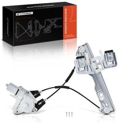 Rear Passenger Power Window Regulator with Motor