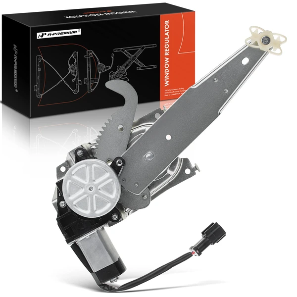 2003-2005 Mercury Sable 1-Pc Power Window Regulator and Motor Assembly Rear Right Passenger Side Electric with Motor A-Premium APWR2035