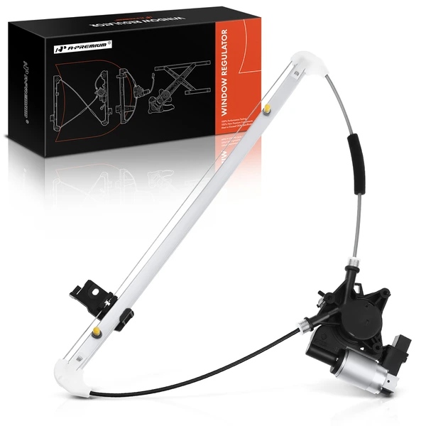 2007-2012 Mazda CX-7 1-Pc Power Window Regulator and Motor Assembly Rear Left Driver Side Electric with Motor A-Premium APWR1154