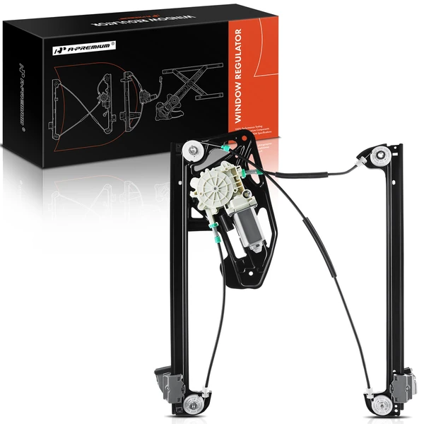 1995-2001 BMW 740iL 1-Pc Power Window Regulator and Motor Assembly Front Left Driver Side Electric with Motor A-Premium WR0207