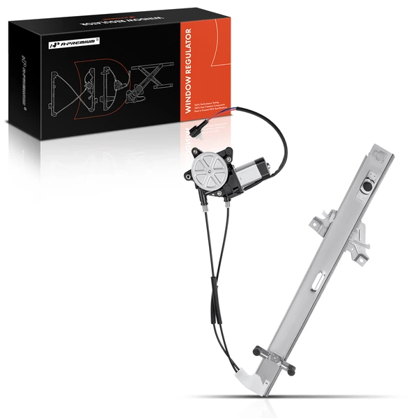 2000-2002 Kia Sportage 1-Pc Power Window Regulator and Motor Assembly Front Left Driver Side Electric with Motor A-Premium APWR1710