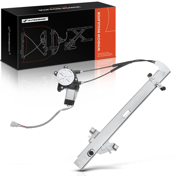 1997-2000 Kia Sportage 1-Pc Power Window Regulator and Motor Assembly Front Right Passenger Side Electric with Motor A-Premium APWR2037