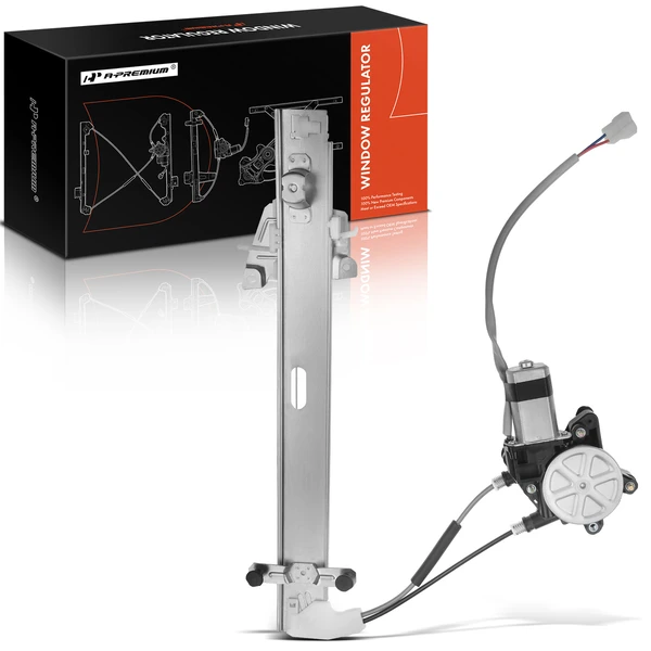 1995-2000 Kia Sportage 1-Pc Power Window Regulator and Motor Assembly Rear Left Driver Side Electric with Motor A-Premium APWR1712