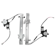 2 Pcs Rear Power Window Regulator with Motor