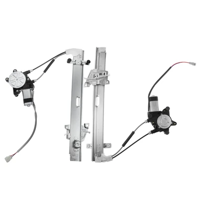 2 Pcs Rear Power Window Regulator with Motor