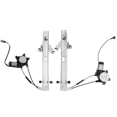 2 Pcs Rear Power Window Regulator with Motor