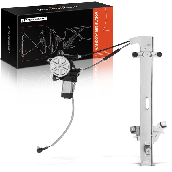 2001-2002 Kia Sportage 1-Pc Power Window Regulator and Motor Assembly Rear Right Passenger Side Electric with Motor A-Premium APWR2041