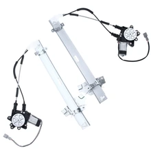 2000-2004 Kia Spectra 2pc Window Regulator and Motor Kit Front Driver & Passenger Electric with Motor A-Premium APWR1527
