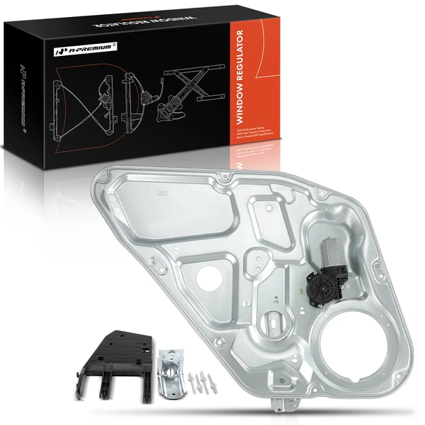 1-Pc Window Regulator Rear Left Driver Side with Motor A-Premium APWR3616