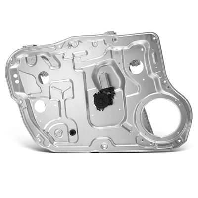 Front Driver Window Regulator with Panel with Motor
