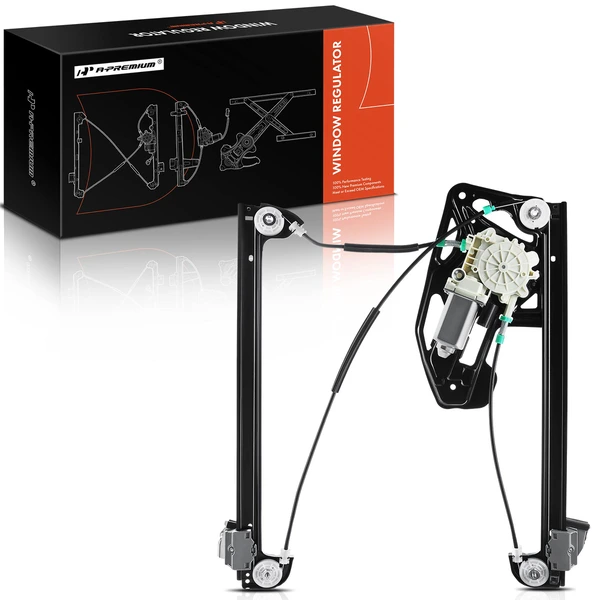 1995-2001 BMW 740iL 1-Pc Power Window Regulator and Motor Assembly Front Right Passenger Side Electric with Motor A-Premium WR0208