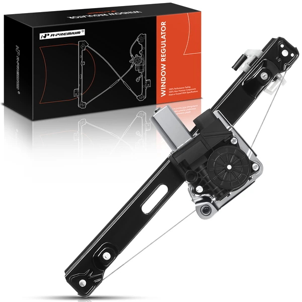 2006 BMW 325xi 1-Pc Power Window Regulator and Motor Assembly Rear Right Passenger Side Electric with Motor A-Premium APWR2534