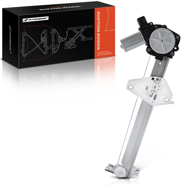 2006-2011 Honda Civic 1-Pc Power Window Regulator and Motor Assembly Rear Right Passenger Side Electric with Motor A-Premium APWR0569