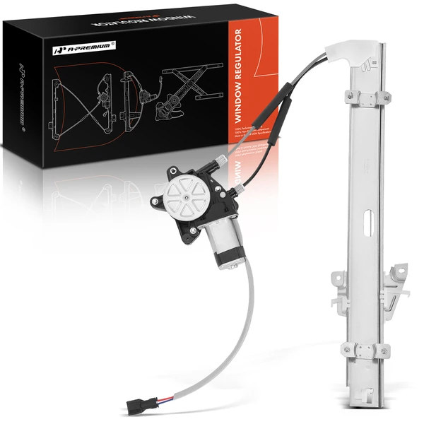 2001-2005 Kia Rio 1-Pc Power Window Regulator and Motor Assembly Front Right Passenger Side Electric with Motor A-Premium APWR1432