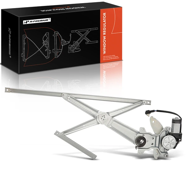 2002-2005 Kia Sedona 1-Pc Power Window Regulator and Motor Assembly Front Left Driver Side Electric with Motor A-Premium APWR1158