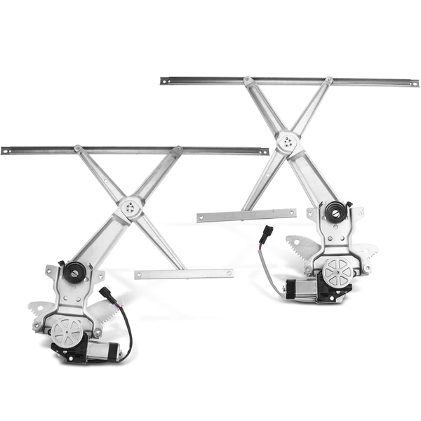 2002-2005 Kia Sedona 2-Pc Window Regulator and Motor Kit Front Driver & Passenger Electric with Motor A-Premium APWR1302