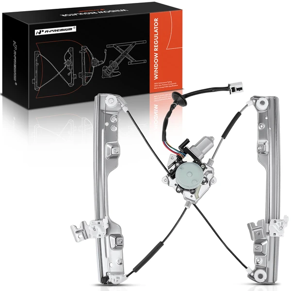 2003-2007 Nissan Murano 1-Pc Power Window Regulator and Motor Assembly Front Left Driver Side Electric with Motor A-Premium APWR1727