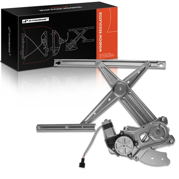 2008-2010 Dodge Ram 5500 1-Pc Power Window Regulator and Motor Assembly Rear Left Driver Side Electric with Motor A-Premium APWR1731