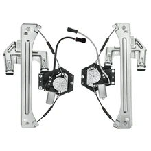 2 Pcs Rear Power Window Regulator with Motor