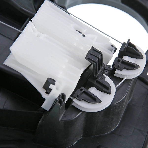 2 Pcs Rear Power Window Regulator with Motor for Jeep Liberty KK 2008-2012