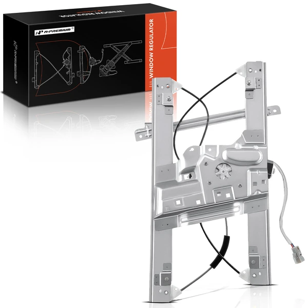 2004-2012 Mitsubishi Galant 1-Pc Power Window Regulator and Motor Assembly Front Right Passenger Side Electric with Motor A-Premium APWR0664