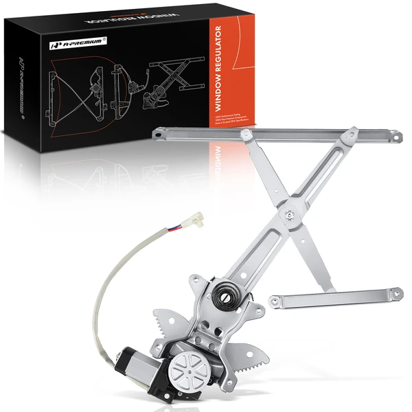 2000-2006 Toyota Tundra 1-Pc Power Window Regulator and Motor Assembly Front Right Passenger Side Electric with Motor A-Premium APWR1718