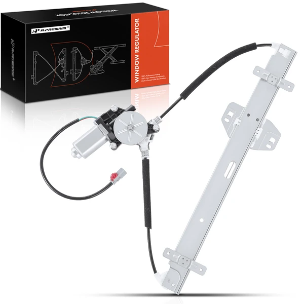 2003-2008 Honda Pilot 1-Pc Power Window Regulator and Motor Assembly Rear Left Driver Side Electric with Motor A-Premium APWR0548