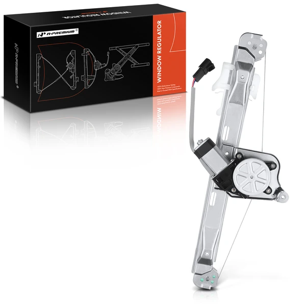 2005-2010 Pontiac G6 1-Pc Power Window Regulator and Motor Assembly Rear Right Passenger Side Electric with Motor A-Premium APWR2049