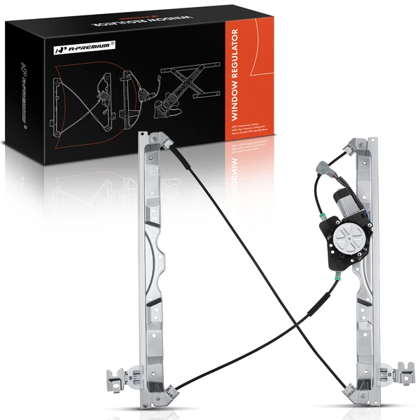 2005-2015 Nissan Armada 1-Pc Power Window Regulator and Motor Assembly Front Right Passenger Side Electric with Motor A-Premium APWR1562