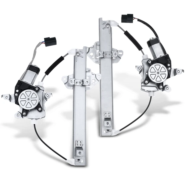 2007-2012 Nissan Altima 2-Pc Window Regulator and Motor Kit Rear Driver & Passenger Electric with Motor A-Premium APWR1290