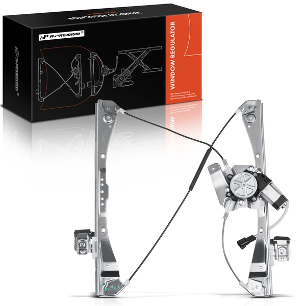 Front Driver Power Window Motor & Regulator Assembly for Chevrolet Malibu 2004-2008