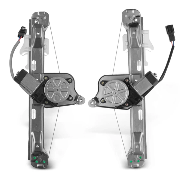 2005-2008 Chevrolet Malibu 2-Pc Window Regulator and Motor Kit Rear Driver & Passenger Electric with Motor A-Premium APWR2216