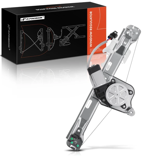 Rear Passenger Power Window Motor & Regulator Assembly for Chevrolet Malibu 2005-2008