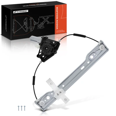 Front Driver Power Window Regulator with Motor