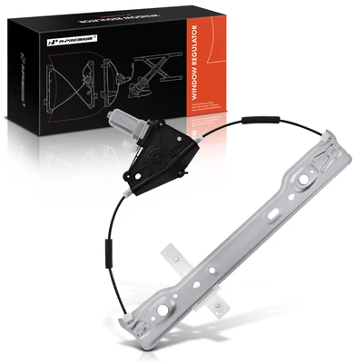 Front Passenger Power Window Regulator with Motor