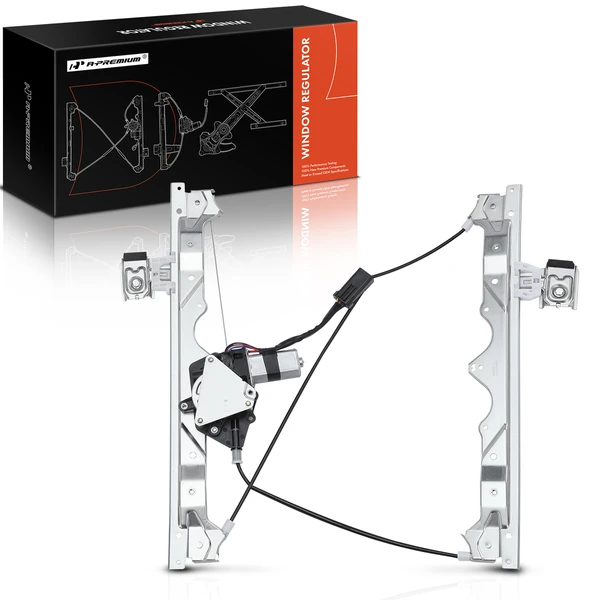 2006-2010 Jeep Grand Cherokee 1-Pc Power Window Regulator and Motor Assembly Front Right Passenger Side Electric with Motor A-Premium APWR2622