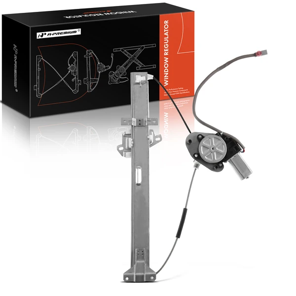 2007-2008 Honda Fit 1-Pc Power Window Regulator and Motor Assembly Front Right Passenger Side Electric with Motor A-Premium APWR0589