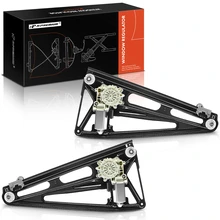 1994-2001 BMW 740i 2pc Window Regulator and Motor Kit Rear Driver & Passenger Electric with Motor A-Premium APWR0038