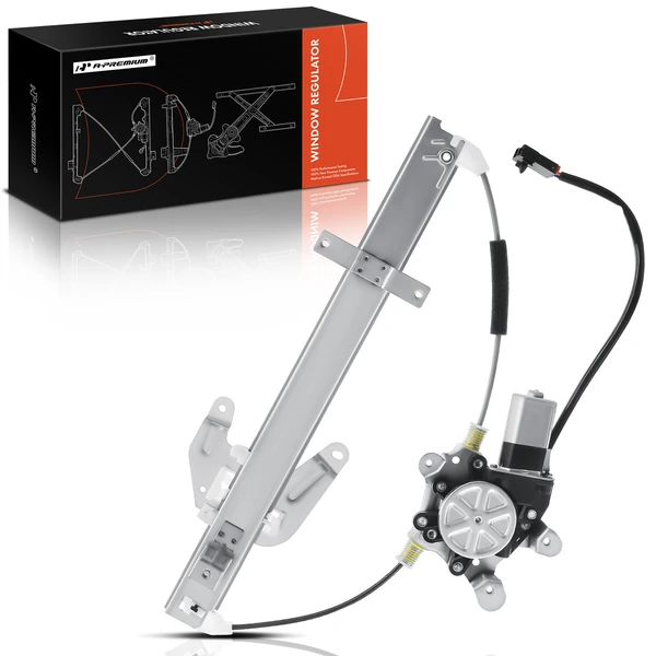 2000-2004 Nissan Xterra 1-Pc Power Window Regulator and Motor Assembly Rear Left Driver Side Electric with Motor A-Premium APWR0610