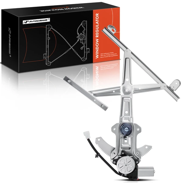 2001-2004 Subaru Outback 1-Pc Power Window Regulator and Motor Assembly Front Left Driver Side Electric with Motor A-Premium APWR1740