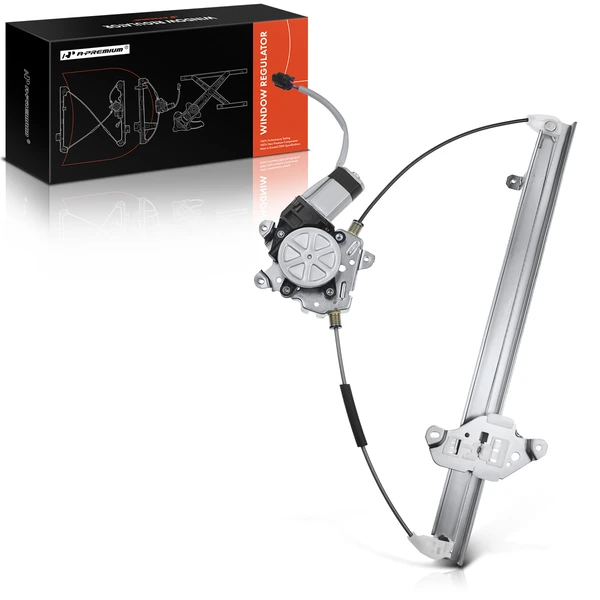 2005-2012 Nissan Pathfinder 1-Pc Power Window Regulator and Motor Assembly Rear Left Driver Side Electric with Motor A-Premium APWR2067