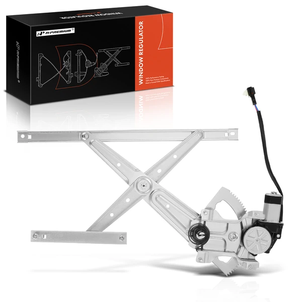 2003-2009 Kia Sorento 1-Pc Power Window Regulator and Motor Assembly Front Left Driver Side Electric with Motor A-Premium APWR1837