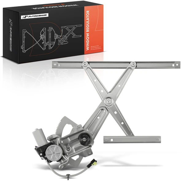 2003-2009 Kia Sorento 1-Pc Power Window Regulator and Motor Assembly Front Right Passenger Side Electric with Motor A-Premium APWR1838