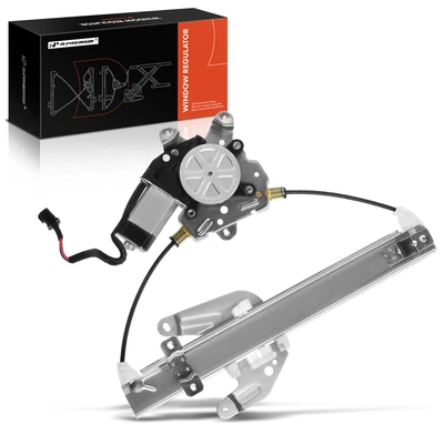 Rear Driver Power Window Motor & Regulator Assembly