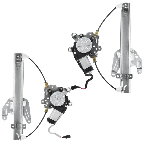 2002-2006 Nissan Altima 2-Pc Window Regulator and Motor Kit Rear Driver & Passenger Electric with Motor A-Premium APWR2409